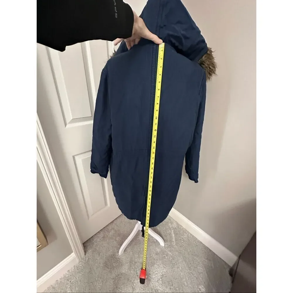 TopShop quilt lined parka